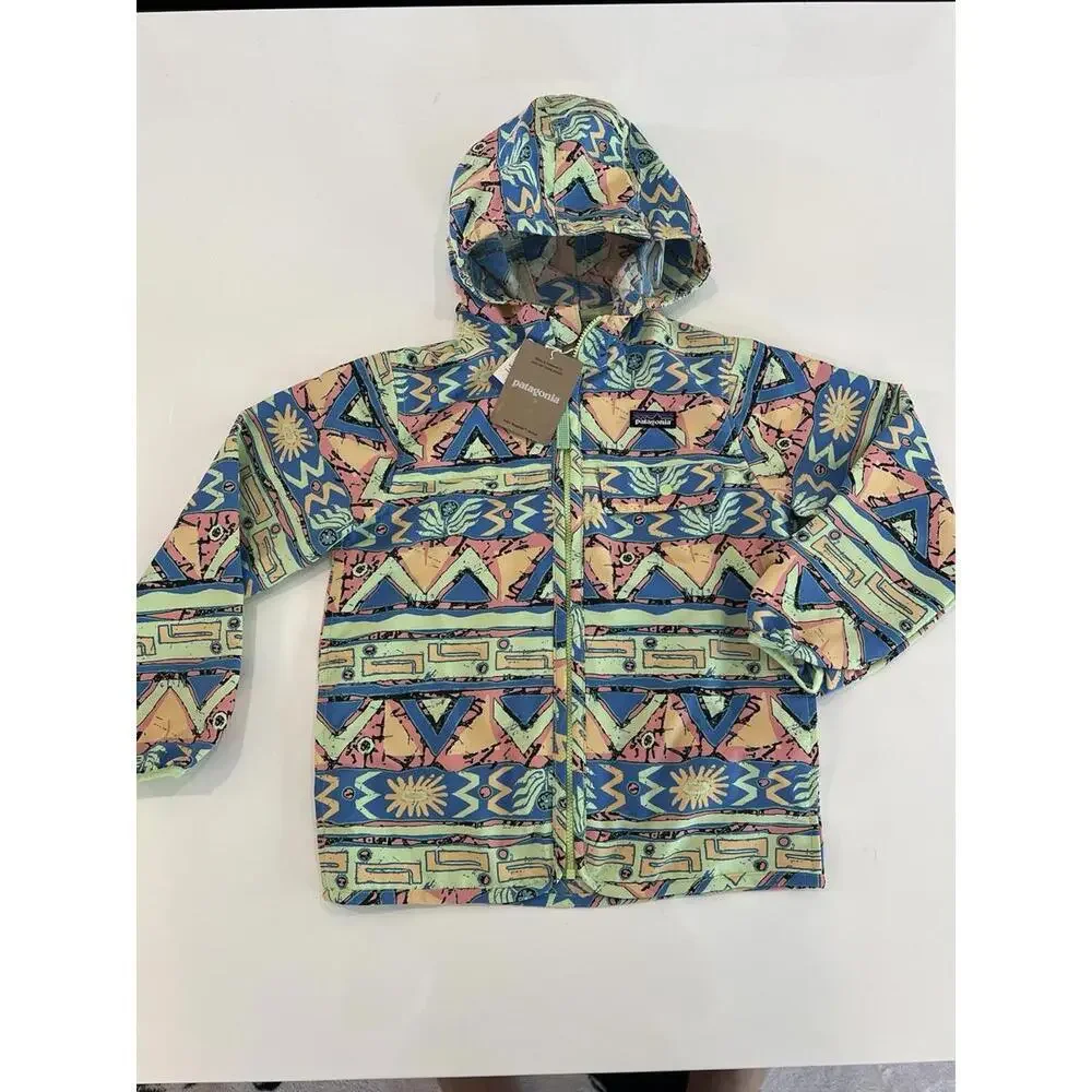 Patagonia Kids Baggies Jacket Salamander Green Size L(12)